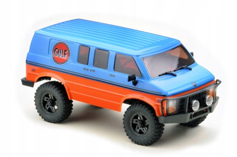 Absima Crawler Evo 1:18 Rock Van V2 modro-oranžová Rtr 18028V2