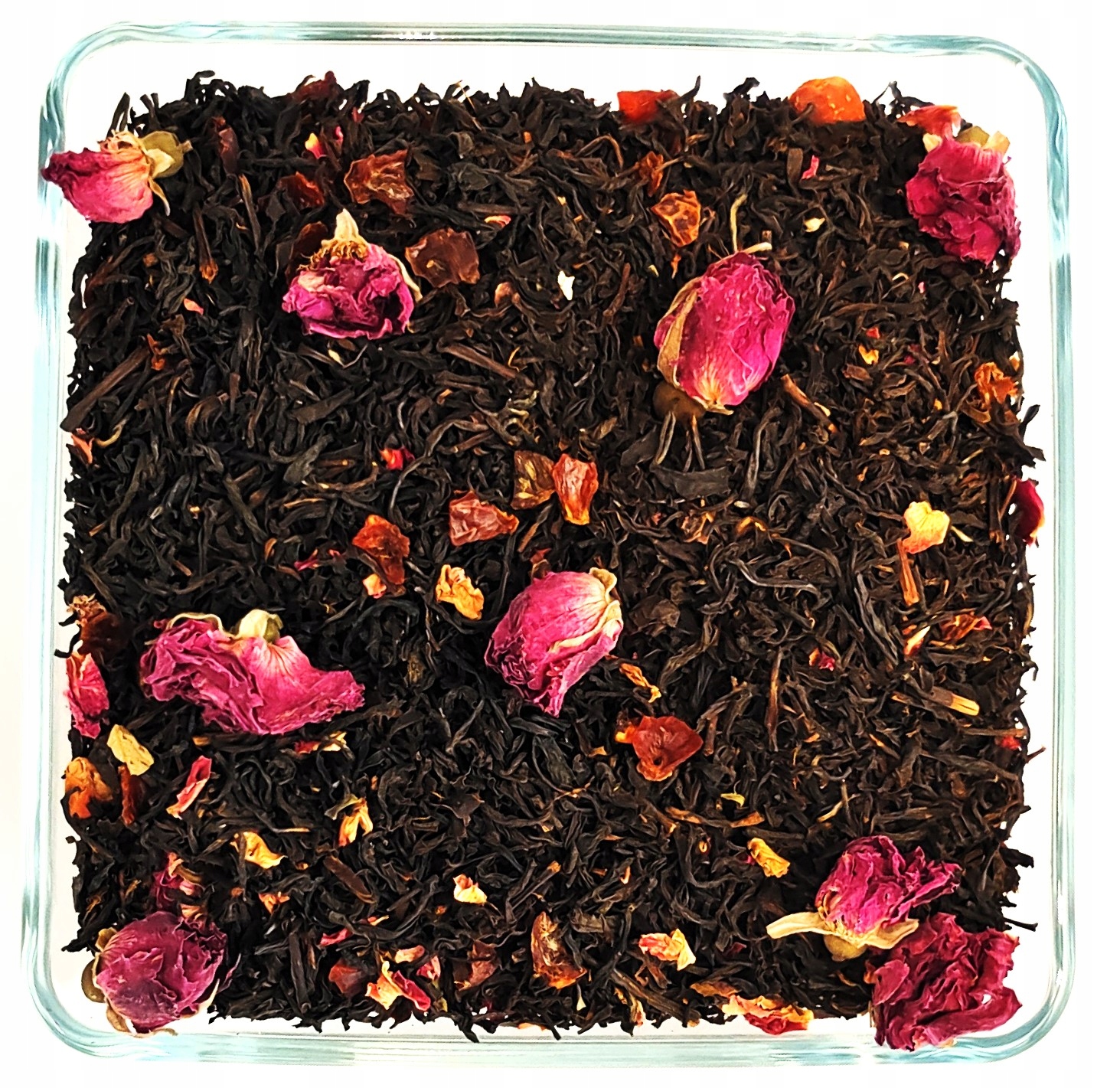 Černý čaj Earl Grey Pupeny Růže Premium 1kg