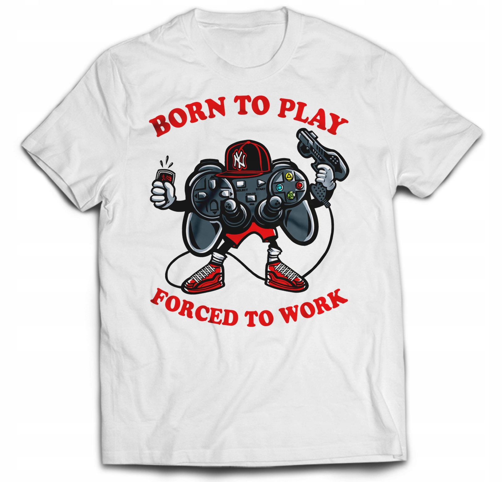 

Dla Gracza Gamer Born To Play Forced To Work S