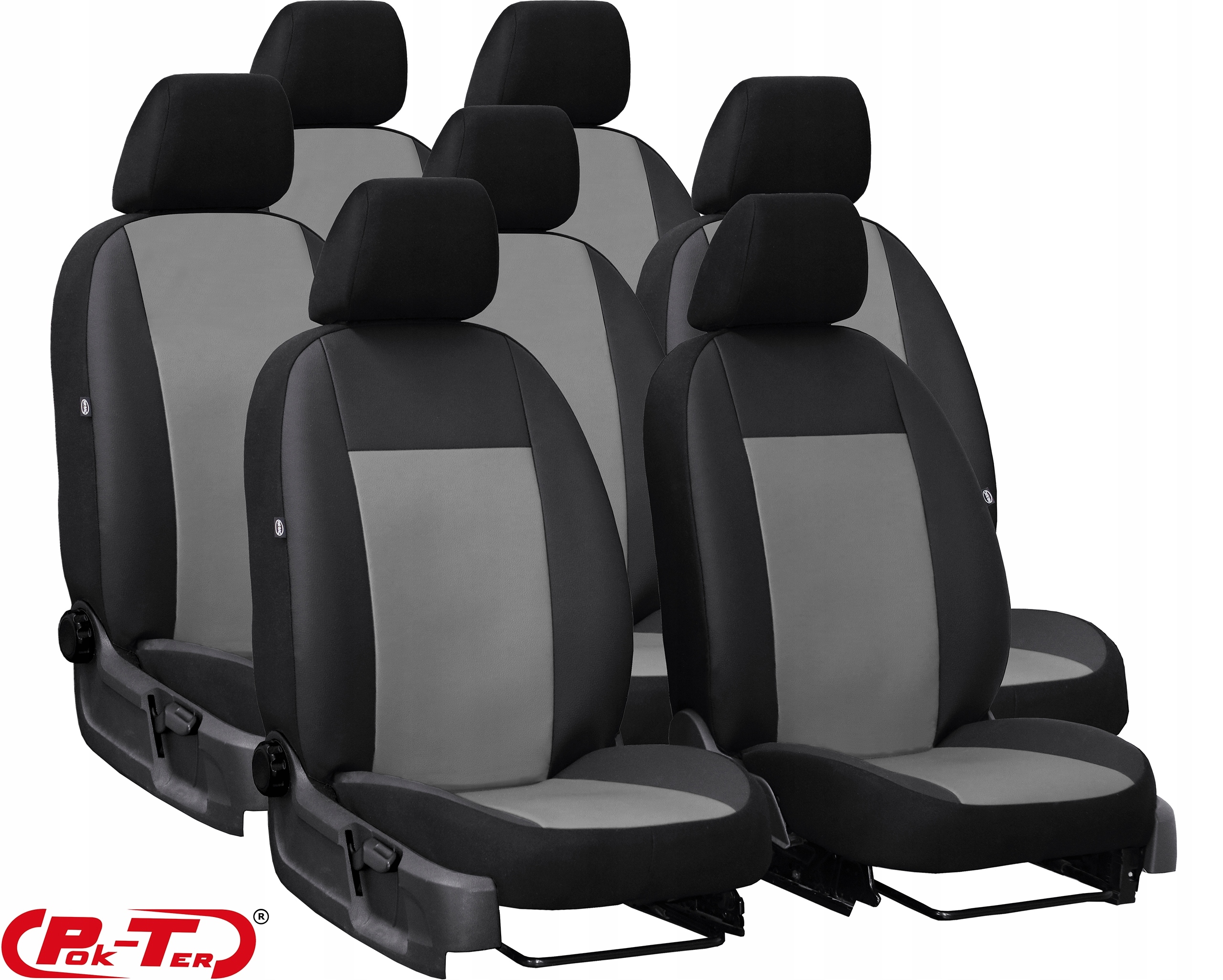 SKÓRZANE POKROWCE MIAROWE DO DACIA LODGY FL 7m Producent Pok-ter