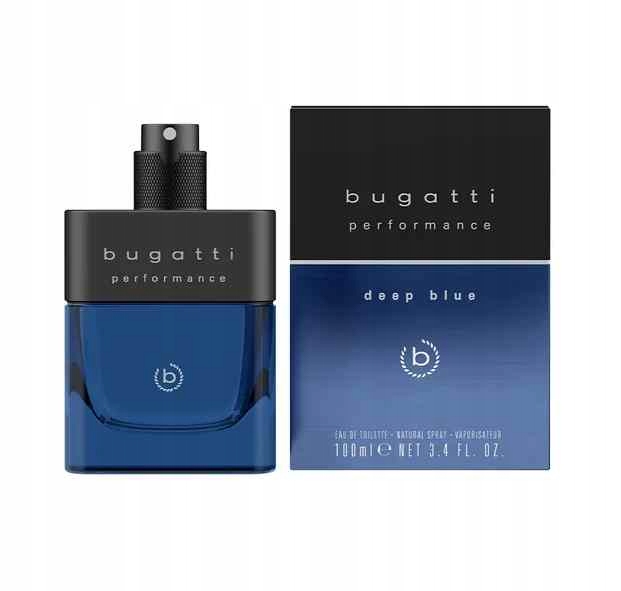 Bugatti Performance Deep Blue woda toaletowa dla mężczyzn 100 ml
