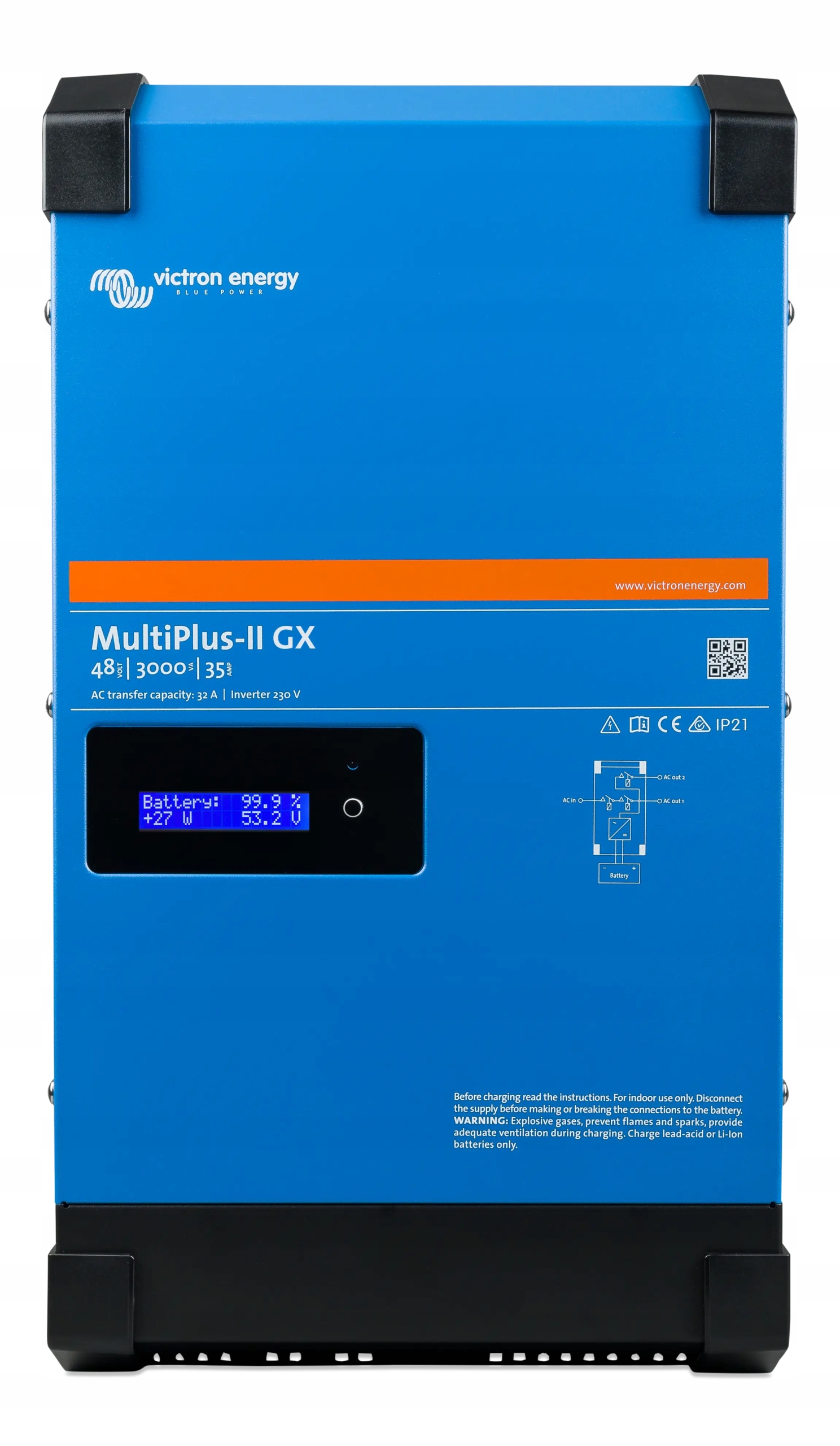 MultiPlus-II 48/3000/35-32 Gx 230V Victron Energy Przetwornica Ładowarka