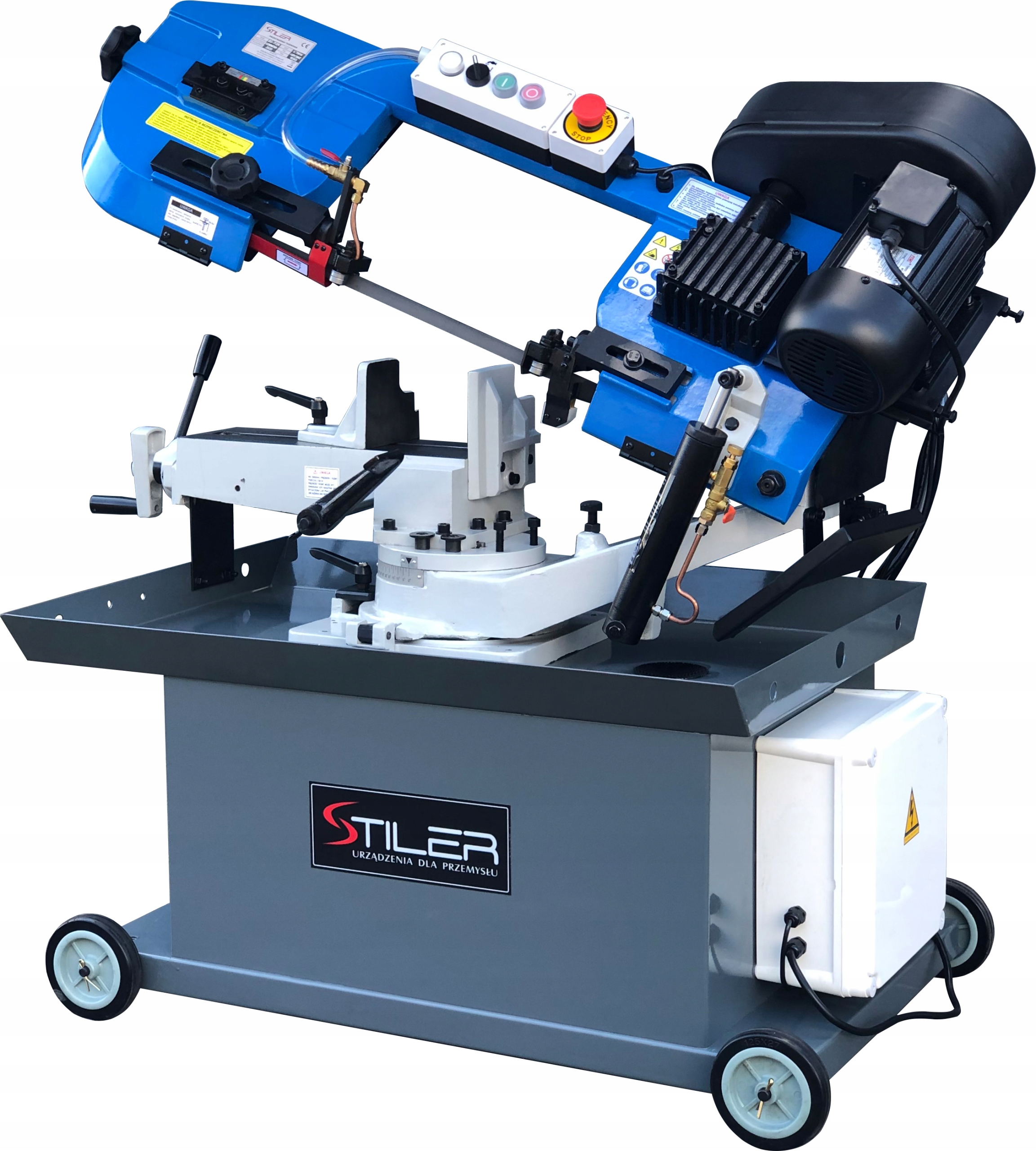 PIŁA TAŚMOWA PRZECINARKA DO METALU STILER 712R 400V 210 MM 1 TAŚMA GRATIS Kod producenta PRZECINARKA TAŚMOWA STILER BS 712R 1 TAŚMA