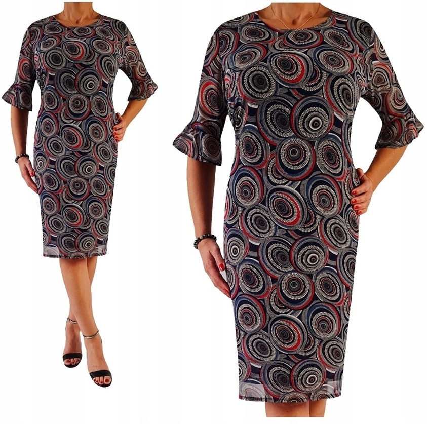 Šaty tmavě modrá svatební hostina léto svatba xl akce 40 42 44 46 48 50 52 54 56