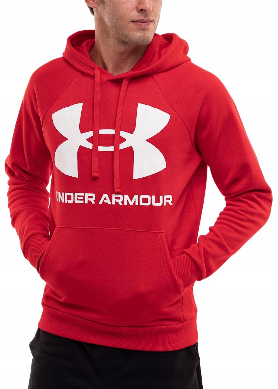 Under Armour pánská mikina s kapucí sportovní tepláková logo hoodie vel M