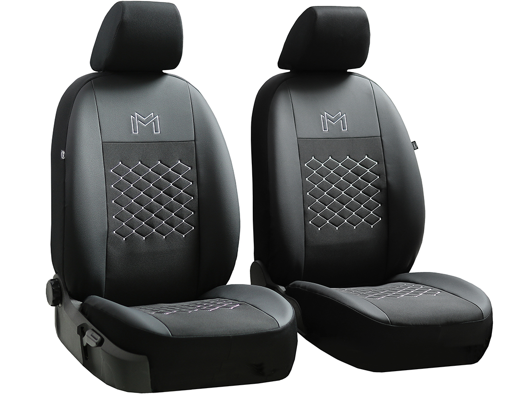 GRUBE POKROWCE MIAROWE NA FOTELE SAMOCHODOWE VOLKSWAGEN PASSAT B8 SEDAN TL