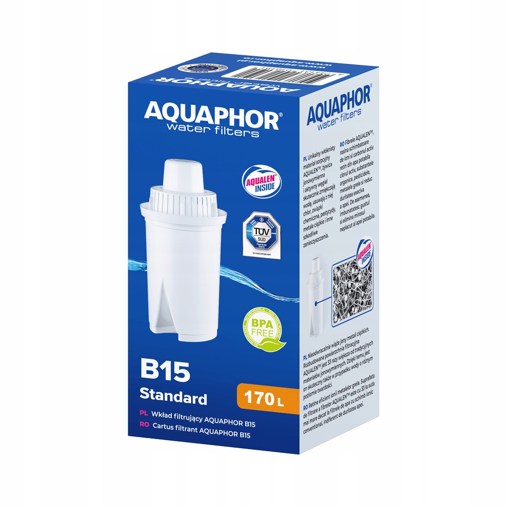Wkład filtrujący do dzbanka Aquaphor B15, B100-15 1 szt.