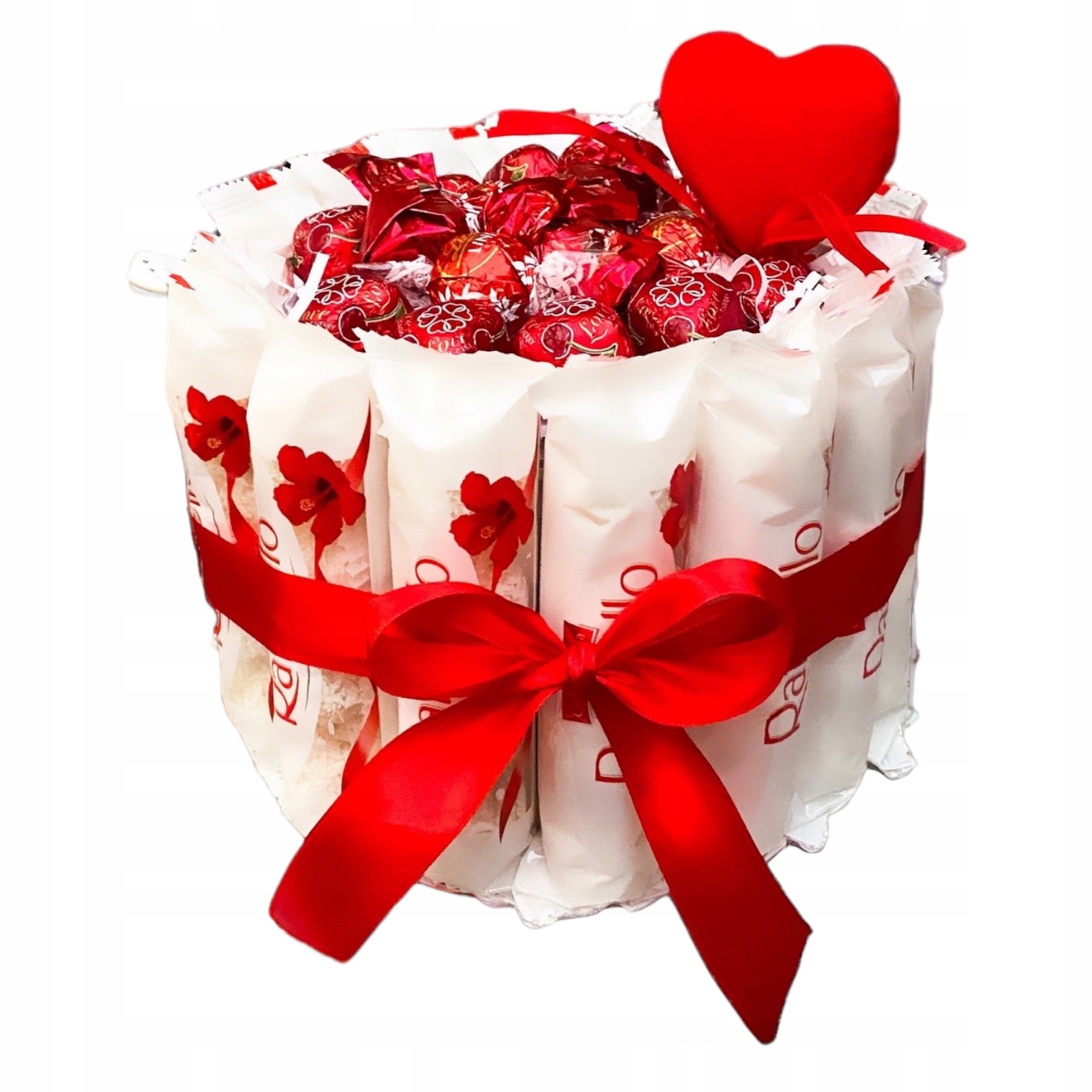 Tort Raffaello Zestaw prezentowy Urodziny Walentynki Dzień Matki Dzień Ojca