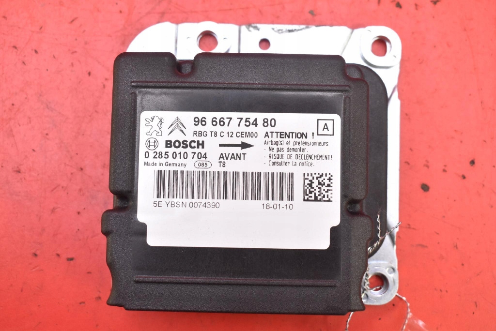 modulo SENSOR airbag airbag 9666775480 PEUGEOT 5008 1 e 09-13