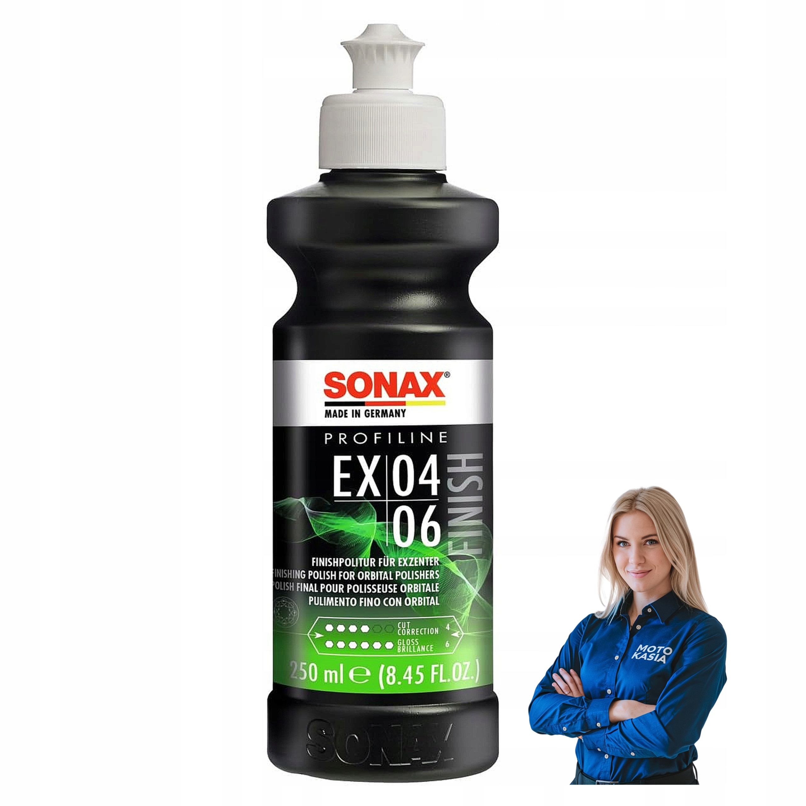 Sonax Profiline Ex 04/06 pasta polerska wykończeniowa lakieru połysk 250 ml