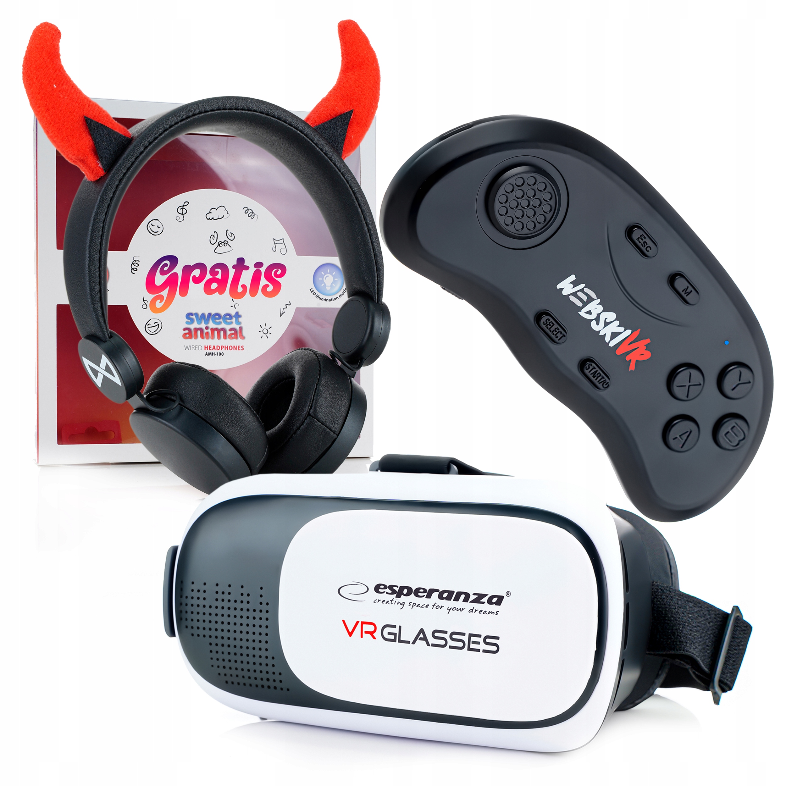 NAJLEPSZY PREZENT DLA DZIECKA GOGLE VR OKULARY 360