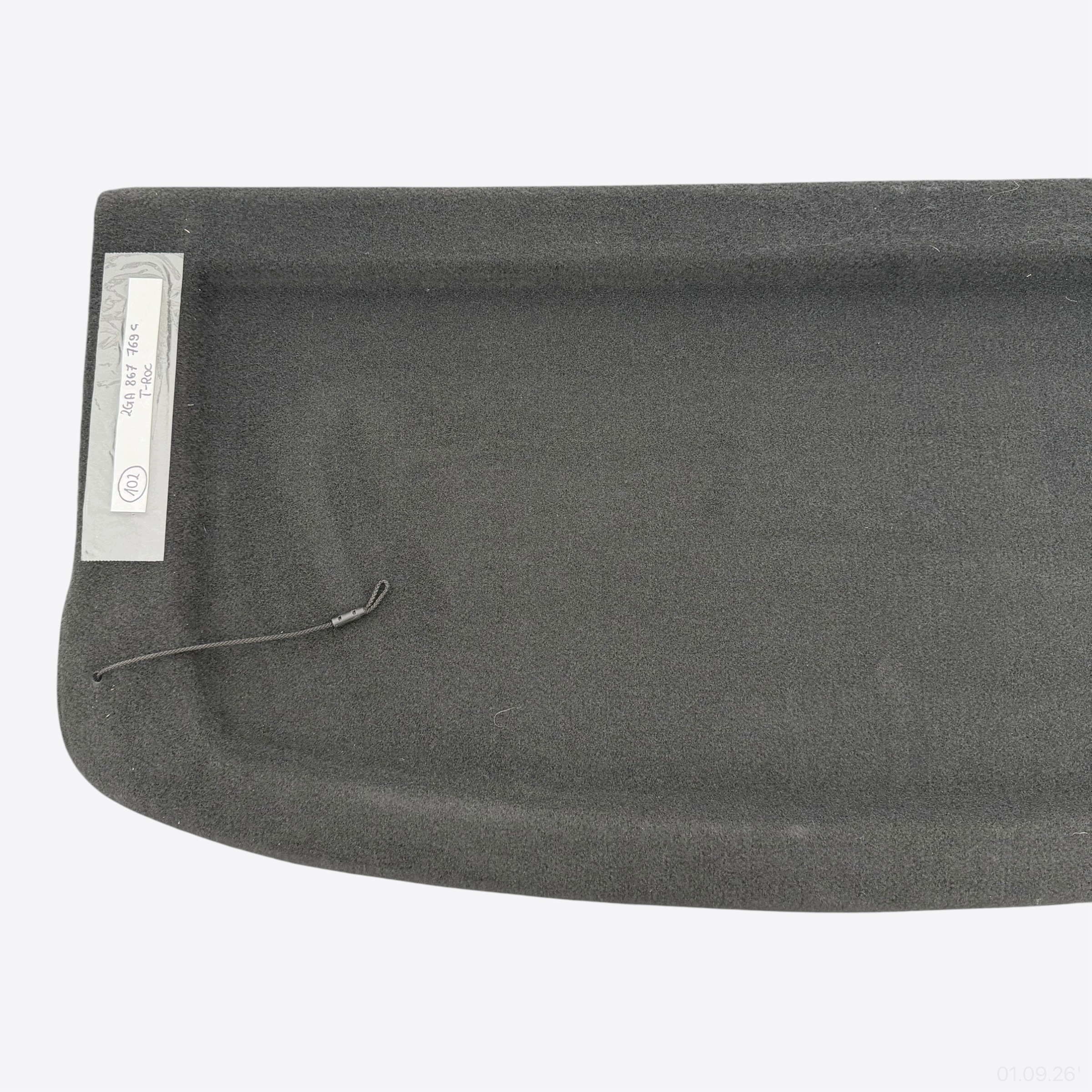 plato rear boot VW VOLKSWAGEN T-ROC 2GA867769C