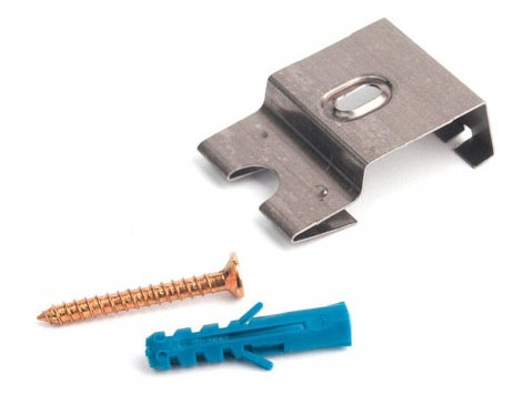 KLIPS MONTAŻOWY LISTWA PRZYPODŁOGOWA BIAŁA KLAMRA MOCUJĄCA EAN (GTIN) 5904576604097