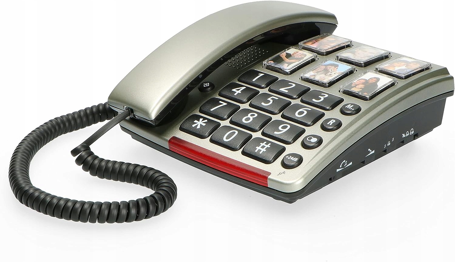 Telefon Przewodowy ProFoon TX560 SENIOR SOS SZYBKI Marka Profoon