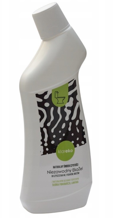 

Niezawodny EkoŻel do Wc, butelka, 750 ml, Klareko