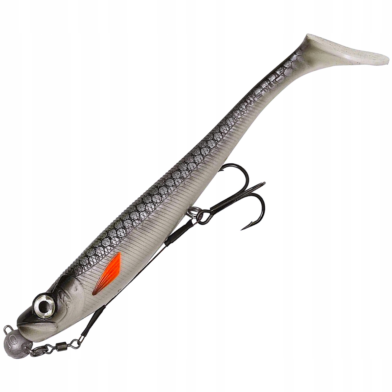 Guma Przynęta na Szczupaka Playmate Shiner 20cm 62g Uzbrojona z Dozbrojką