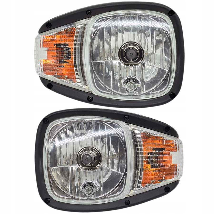 Přední Silniční Světla Se Směrem Rypadlo-nakladač Cat Levá Pravá