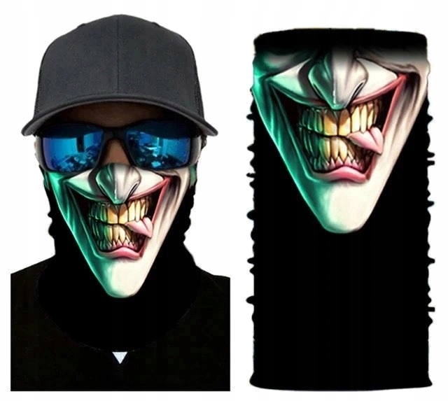 KOMINIARKA KOMIN BANDANA CHUSTA CZASZKA WYS JAKOŚĆ WIELOFUNKCYJNA CIEPŁA