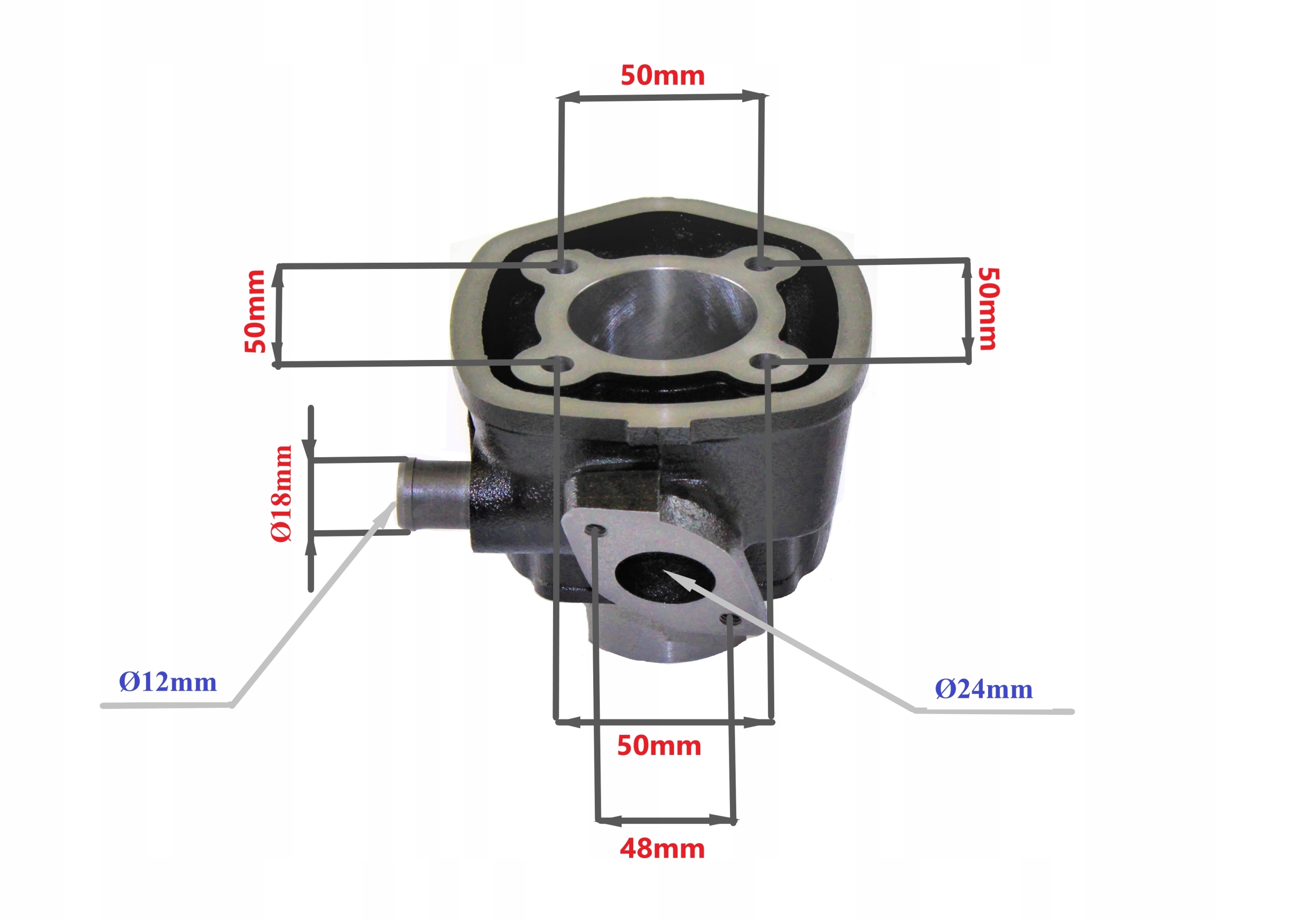 Cylinder POWER FORCE 70 c Aprilia SR Rally Area 50 EAN 2900000013537