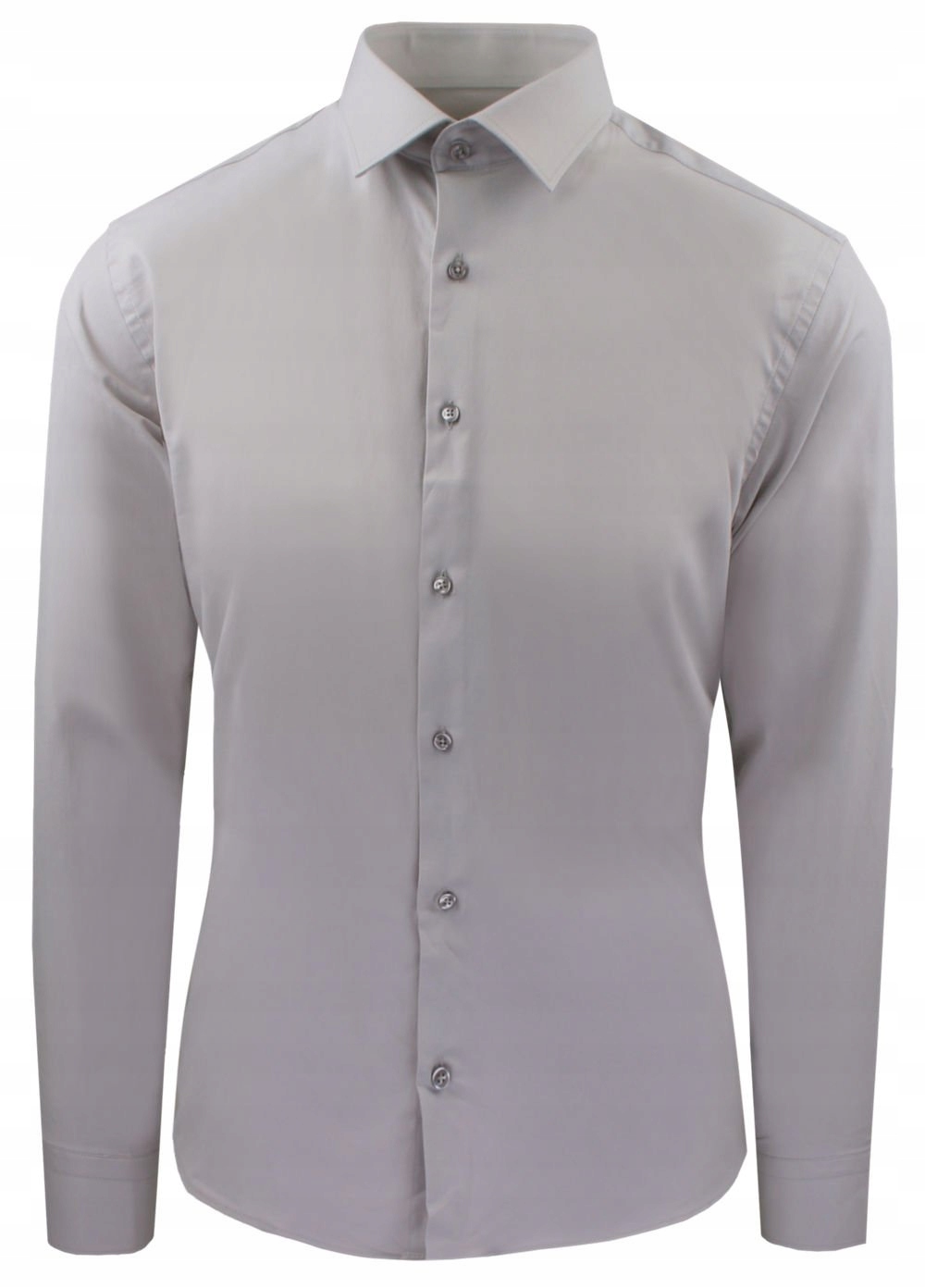 Pánská návštěvnická košile s vypasovaným Střih Victorio popelavá 42/176-182