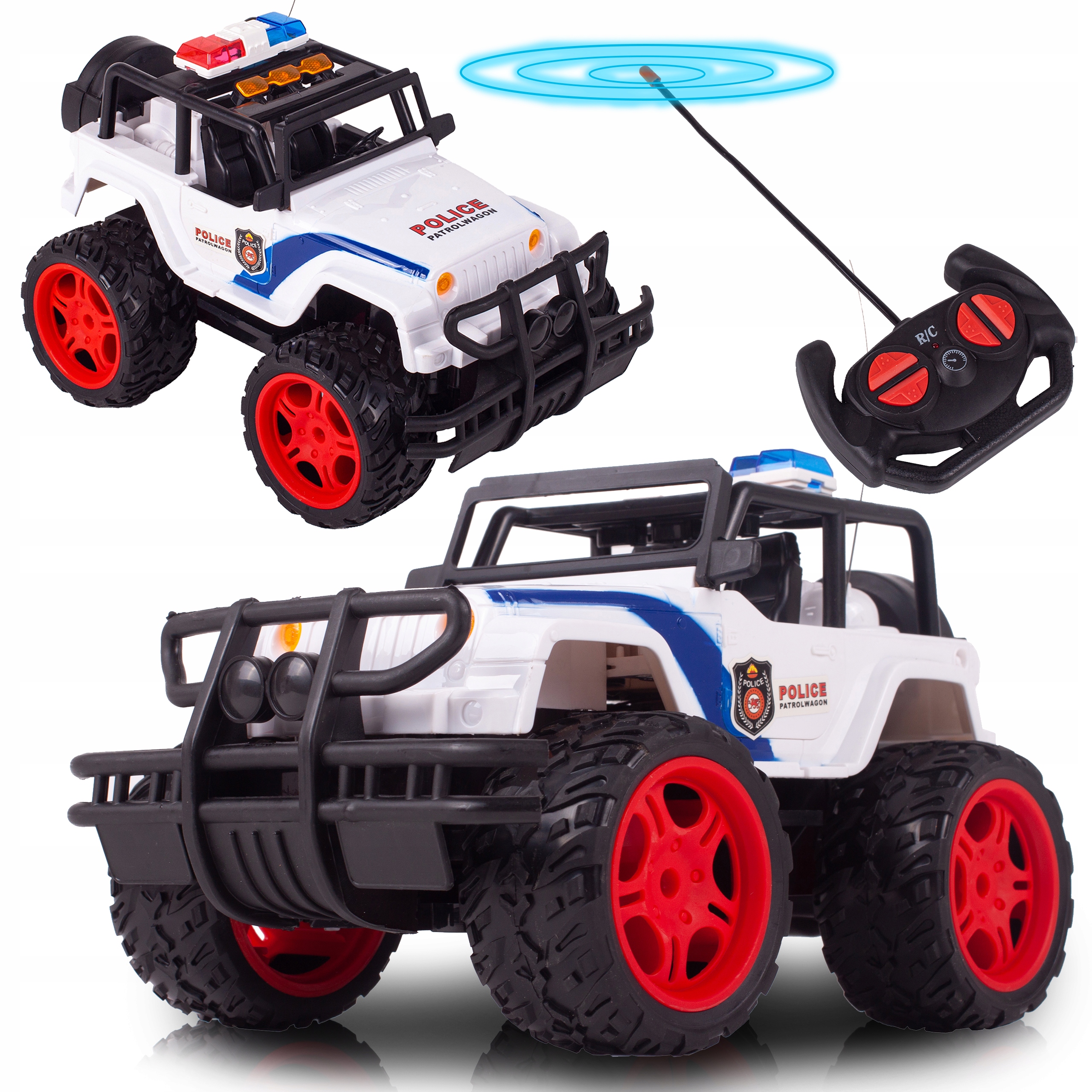 

Samochód Auto Policja Truck Zdalnie Sterowany 1:14