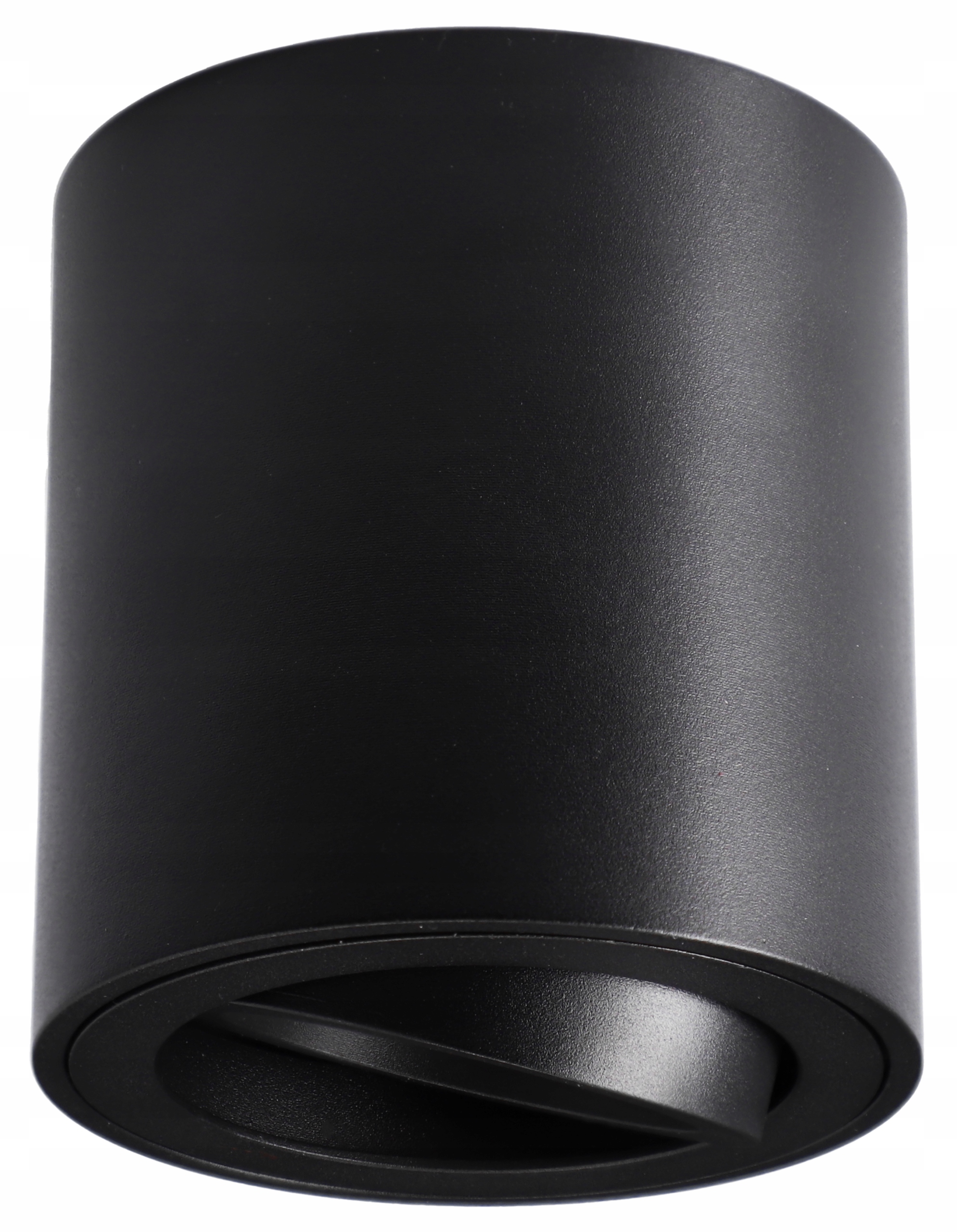 OPRAWA NATYNKOWA HALOGENOWA TUBA LED GU10 RUCHOMA Kolor czarny