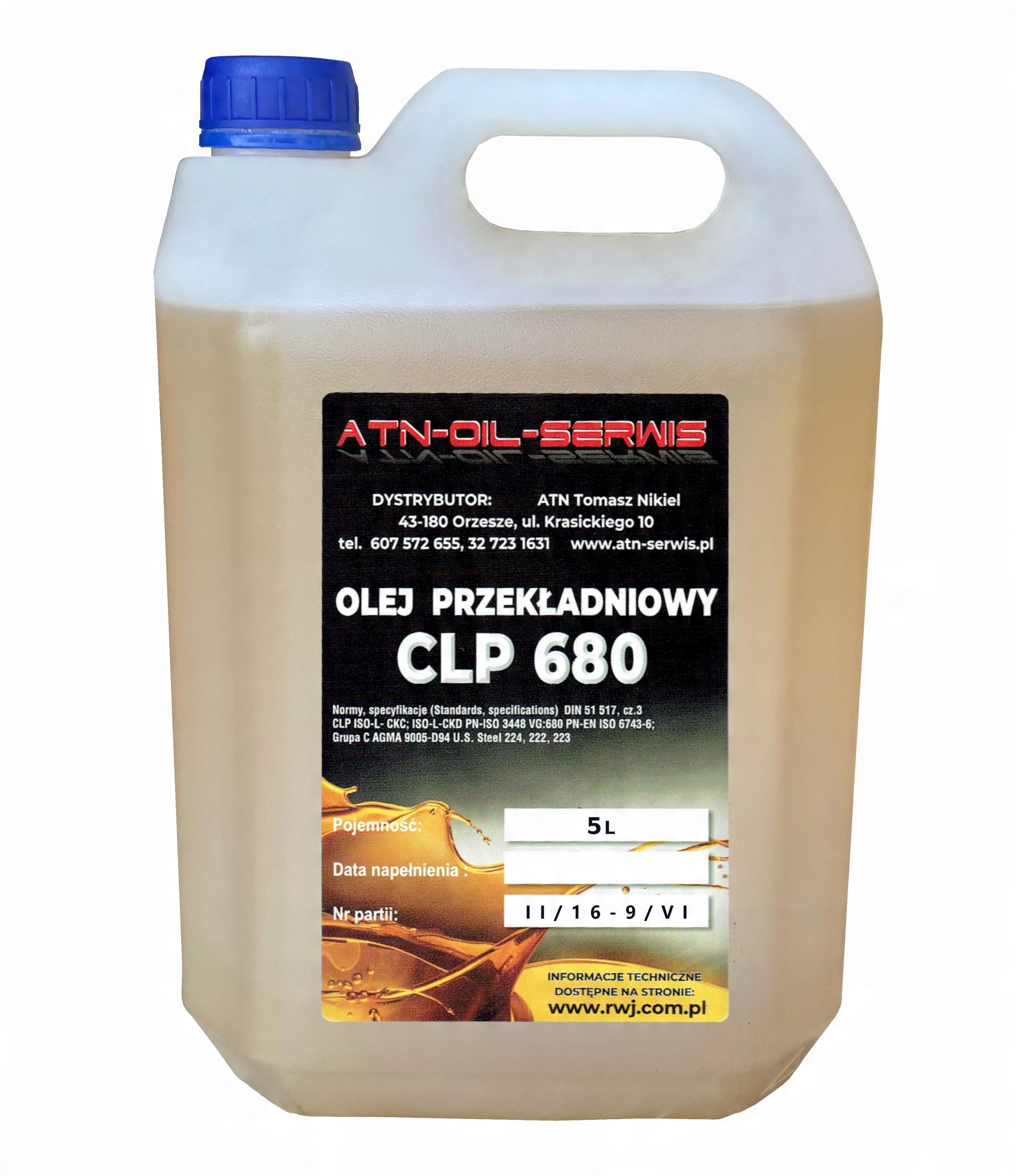 

Olej Przekładniowy Vg 680 5 L