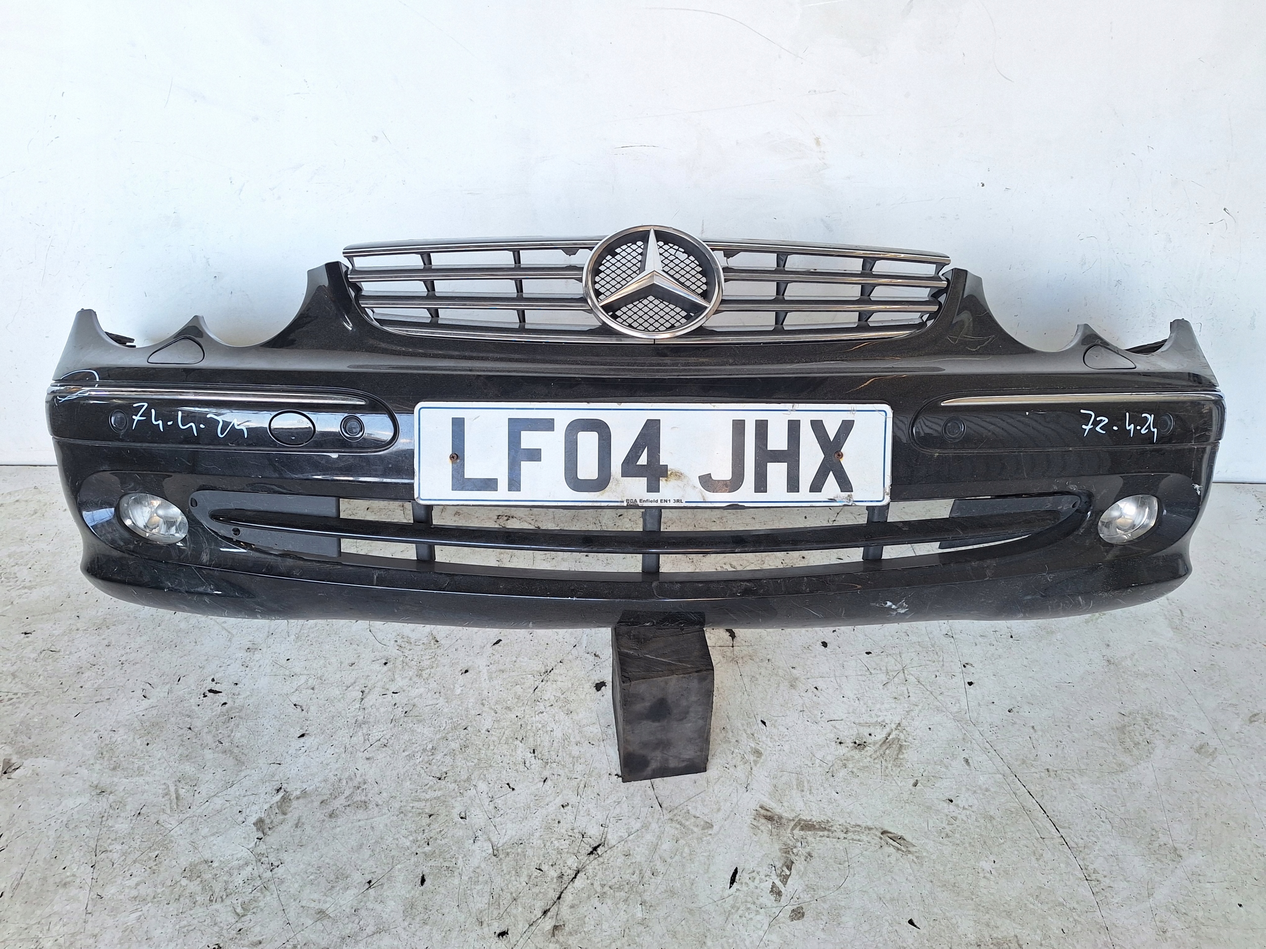 MERCEDES CLK W209 02-06 bumper XENON + PDC