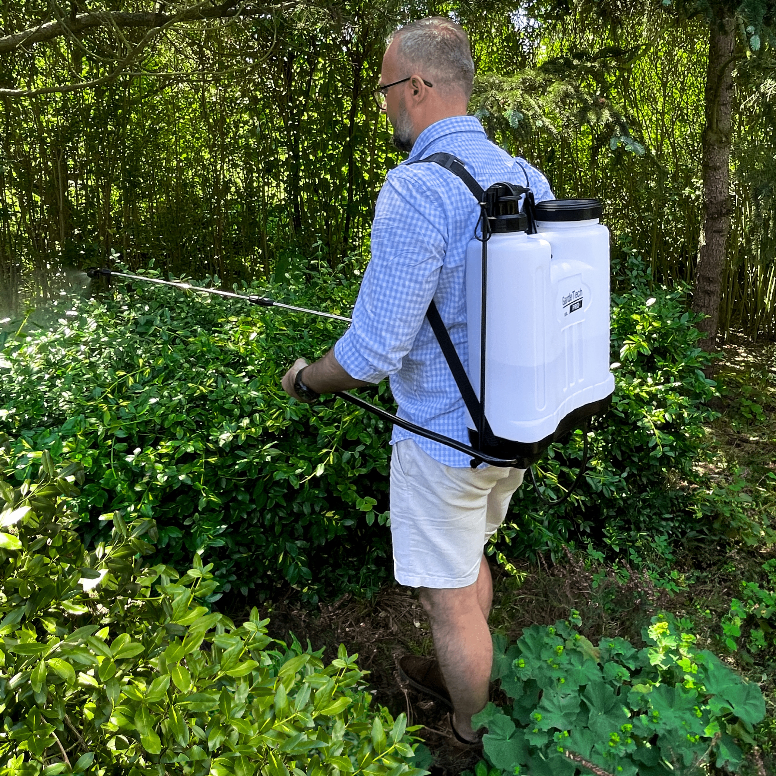 OPRYSKIWACZ CIŚNIENIOWY PLECAKOWY PRO 16L DŁUGA LANCA 100CM Marka GardeTech