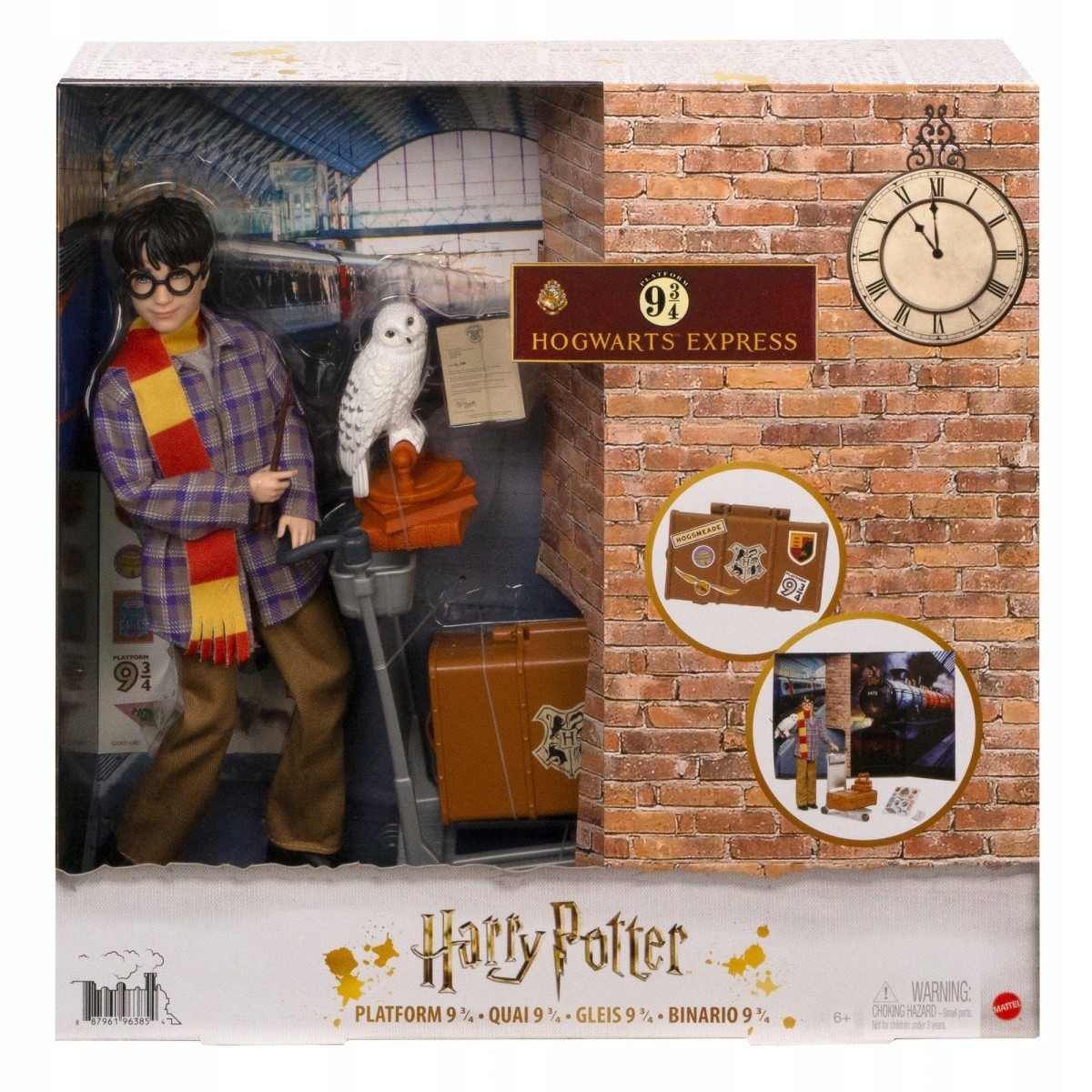 ZESTAW Z LALKĄ HARRY POTTER PERON 9 3/4 Kod producenta GXW31