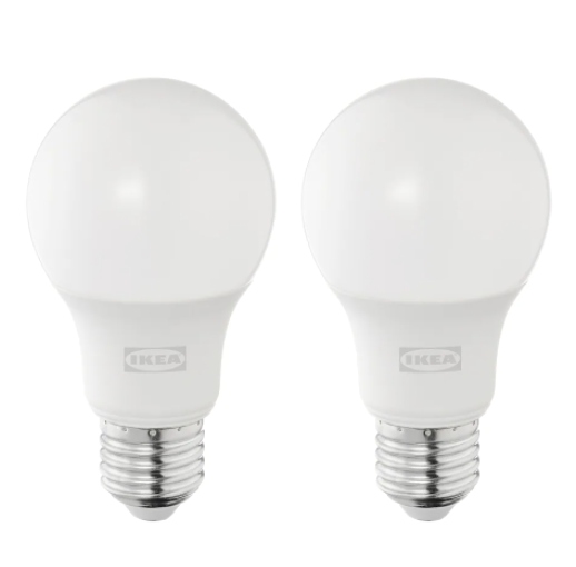 

Ikea Solhetta żarówka Led E27 470 lumenów 2 Szt