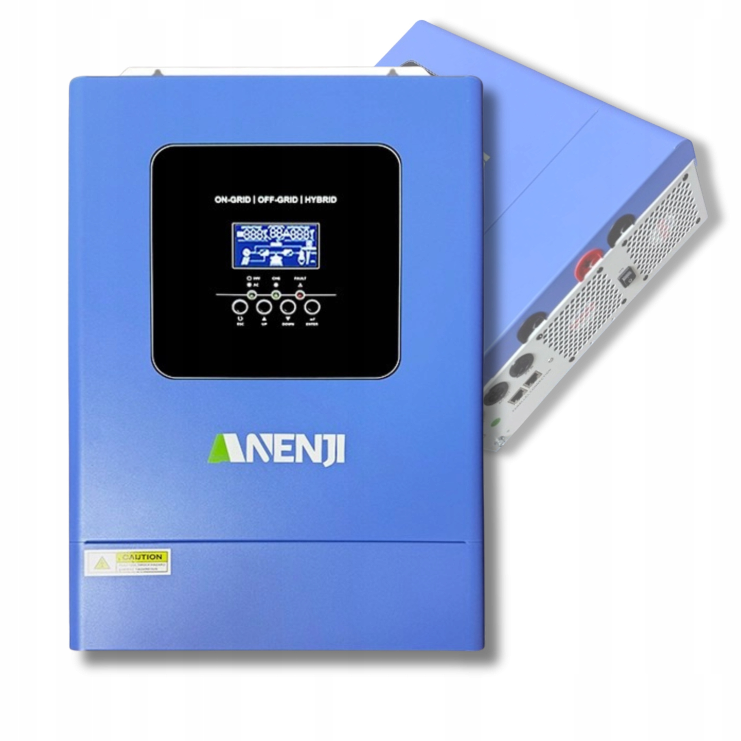 Hybridní měnič Anenji 6200W 48V 120A Mppt Off grid