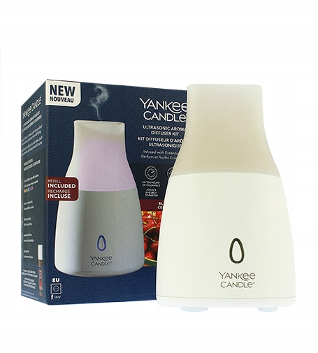 Yankee Candle Black Cherry ultrazvukový aroma difuzér a vonný olej