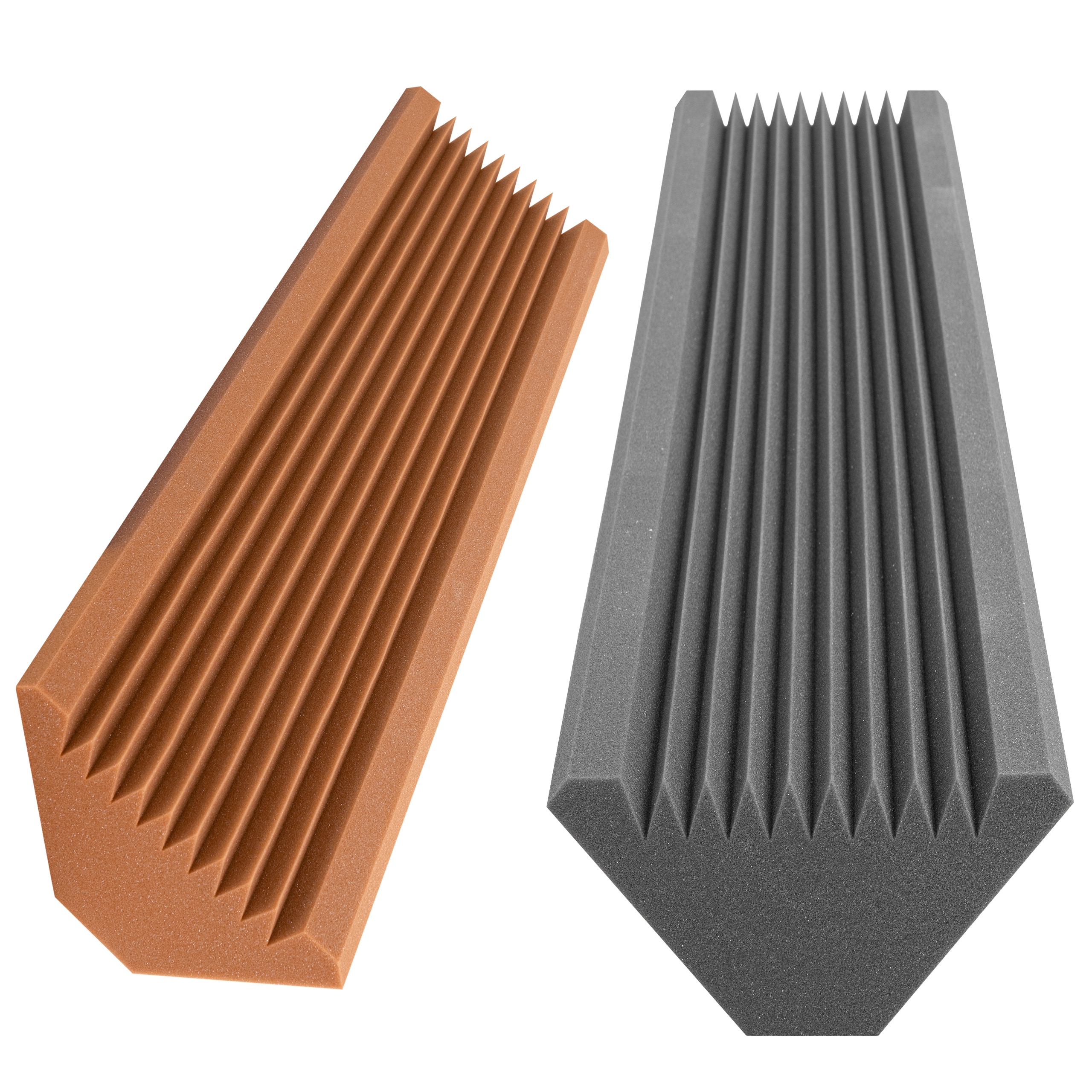 Akustické pěny Basové Pasti zlepšující akustiku v interiéru