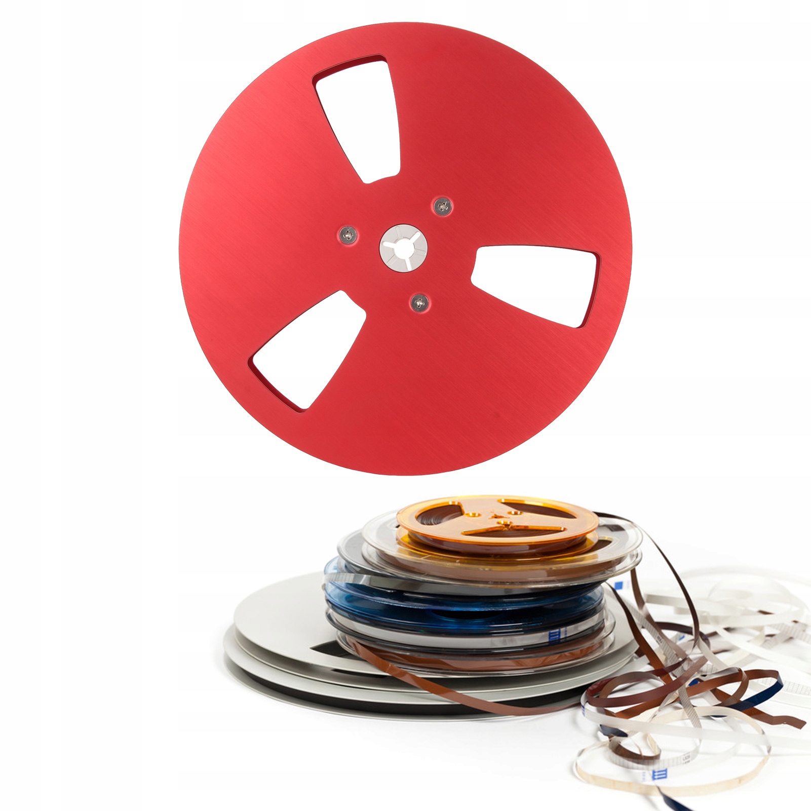 7" 1/4 NAB MAGNETOFON PUSTA ROLKA CZERWONY Kod producenta UDXUW8989