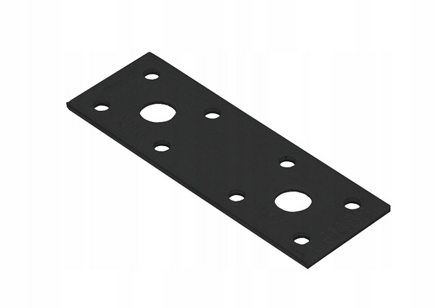 

LP1 Łącznik Płaski Płytka 100x35x2,5 Czarny