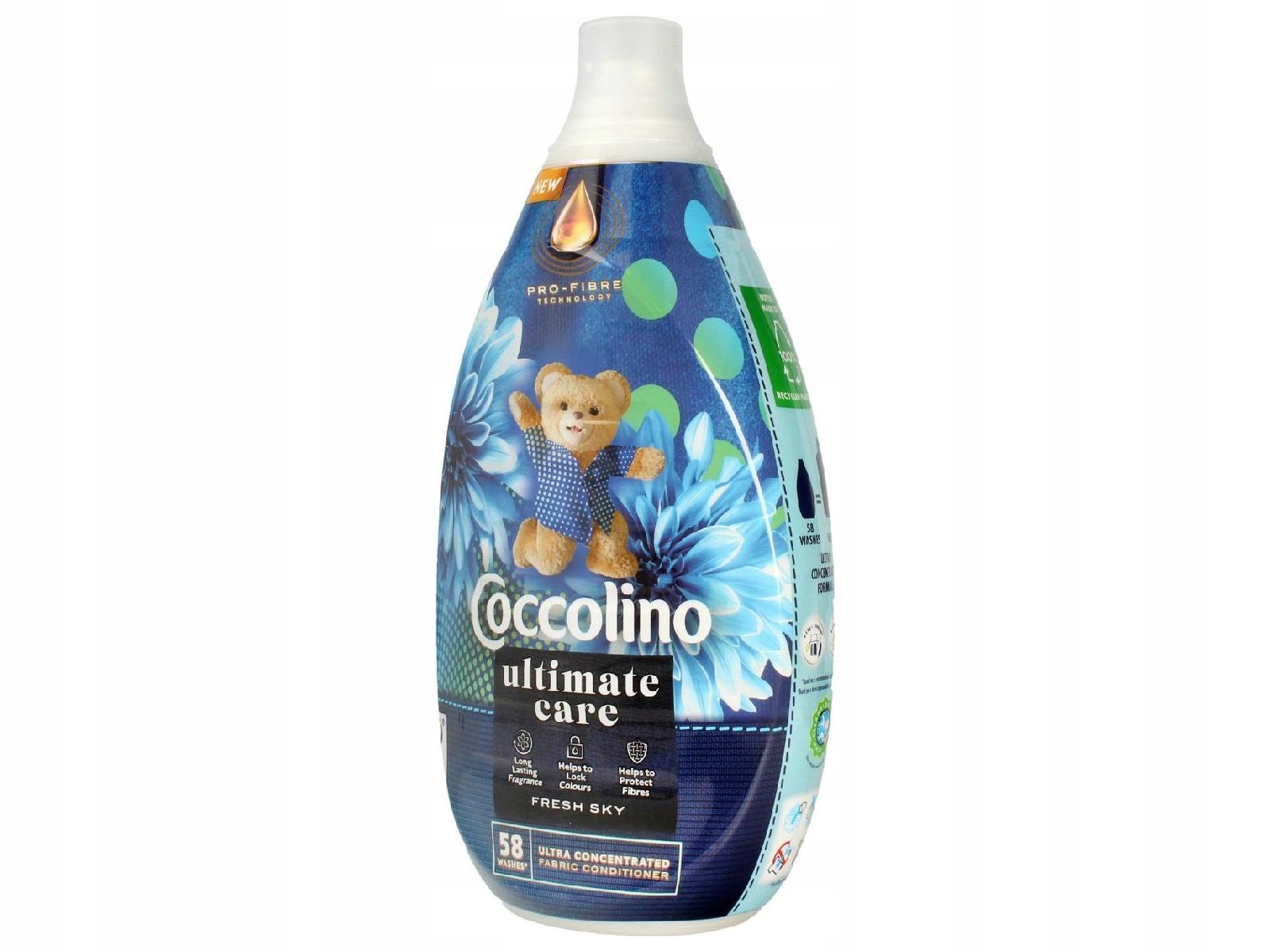Levně Coccolino Intense tekutá aviváž Fresh Sky 870 ml