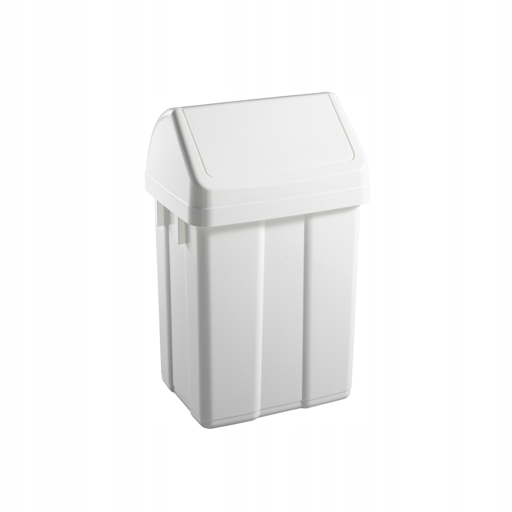 Odpadkový koš plastový Tts 12 l bílý