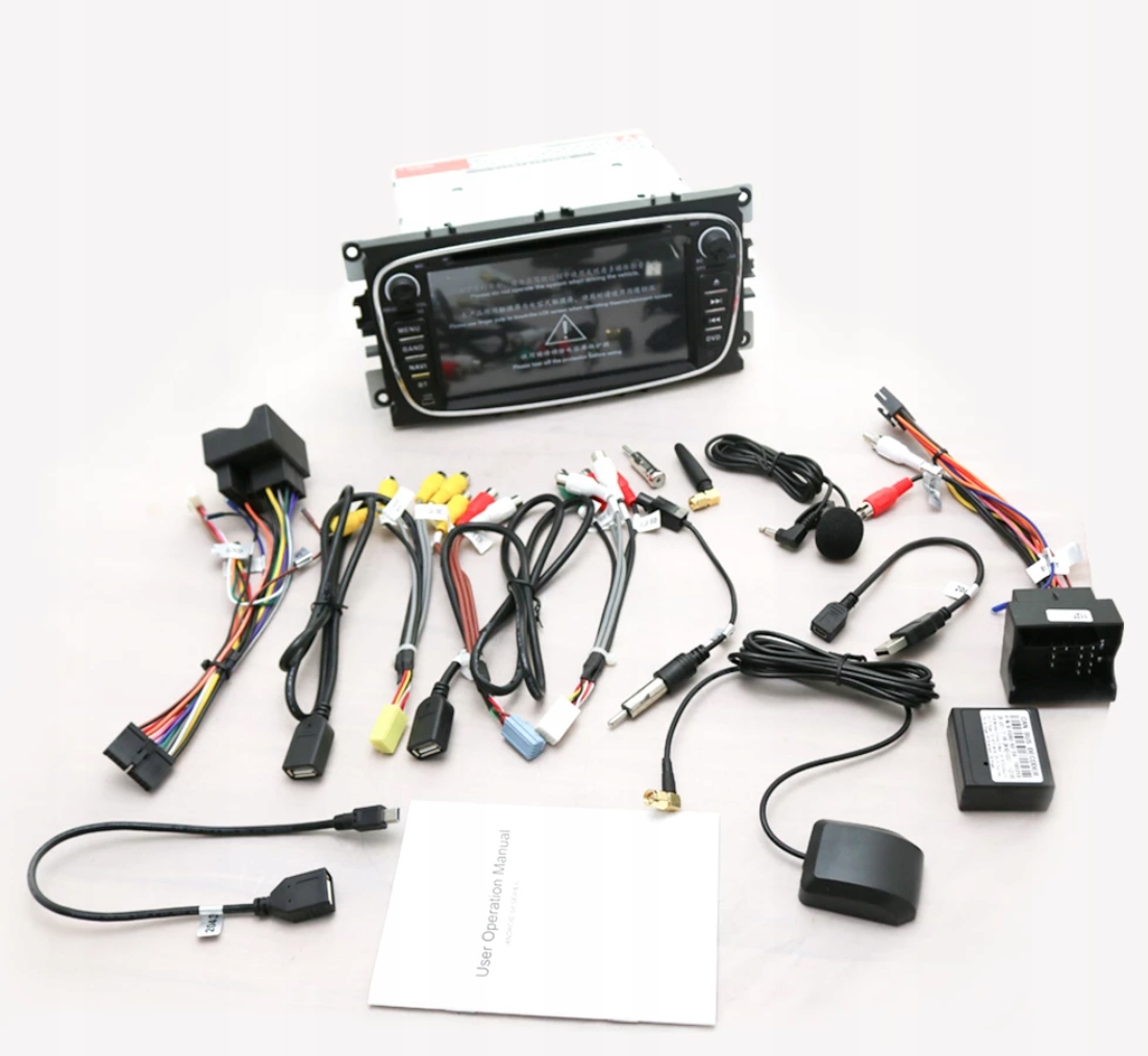 RADIO ANDROID FORD MONDEO FOCUS GALAXY S-MAX DSP! Model NAWIGACJA STACJA MULTIMEDIALNA