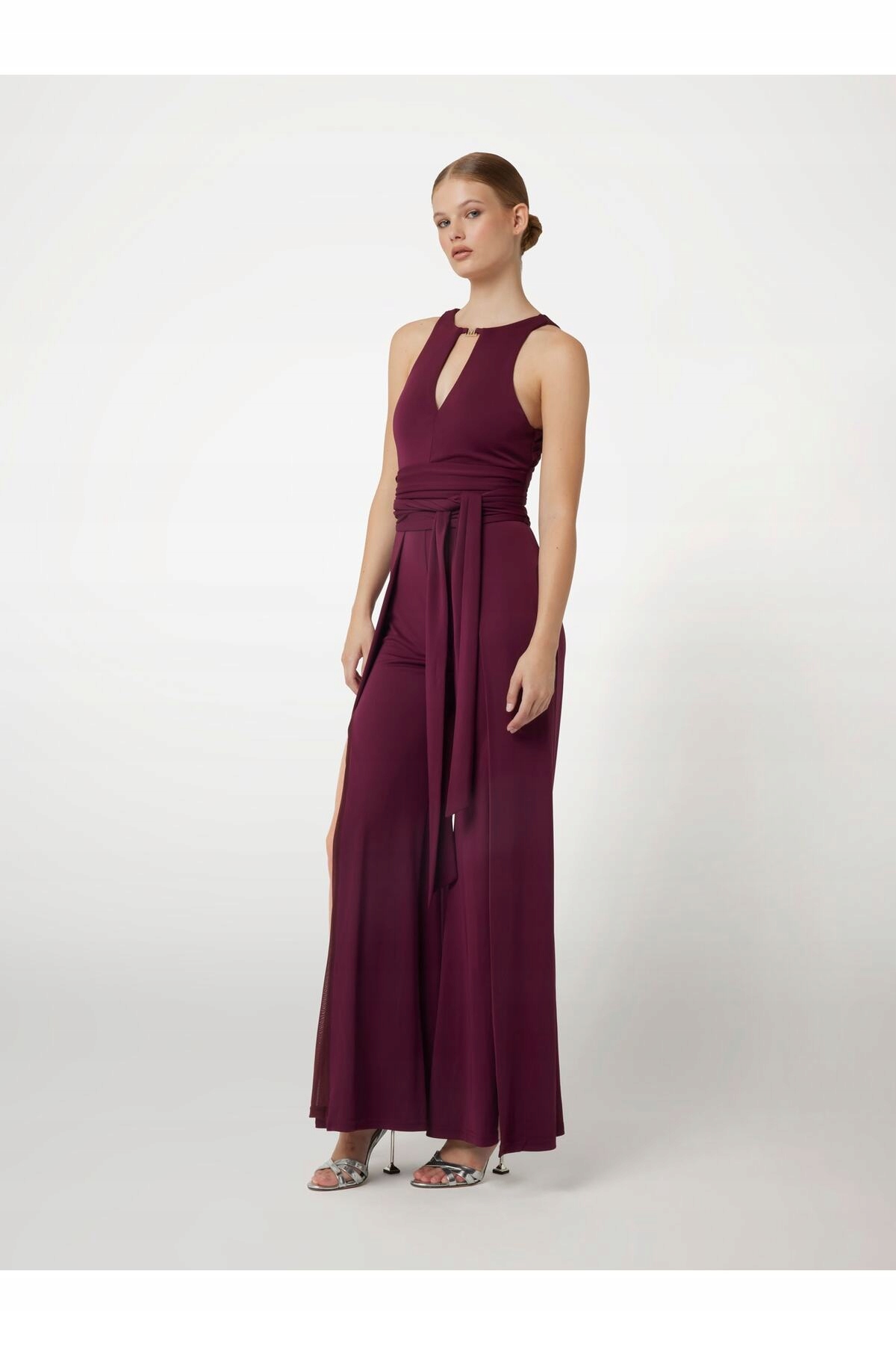 Marciano By Guess Dámská Vínová Kombinéza S Rozparky, Velikost 46