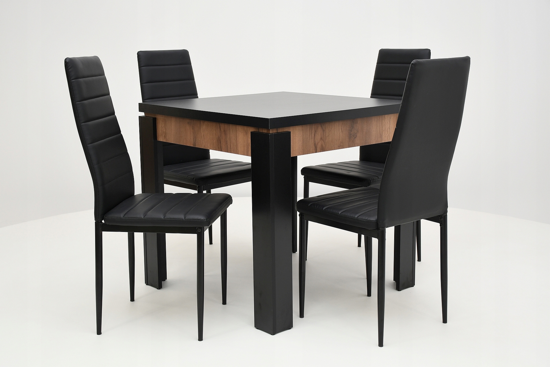 4 metalowe krzesła + stół, stoły, krzesło Marka Sandow