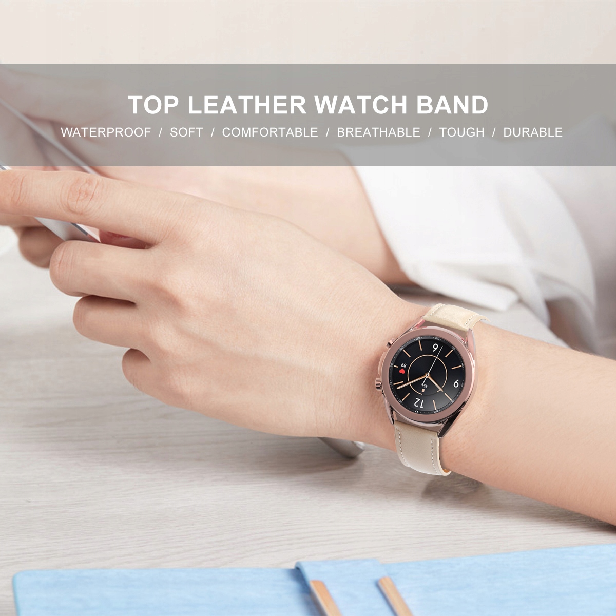 PASEK SKÓRZANY DO HUAWEI WATCH GT/GT2 46MM/ACTIVE Producent Inna