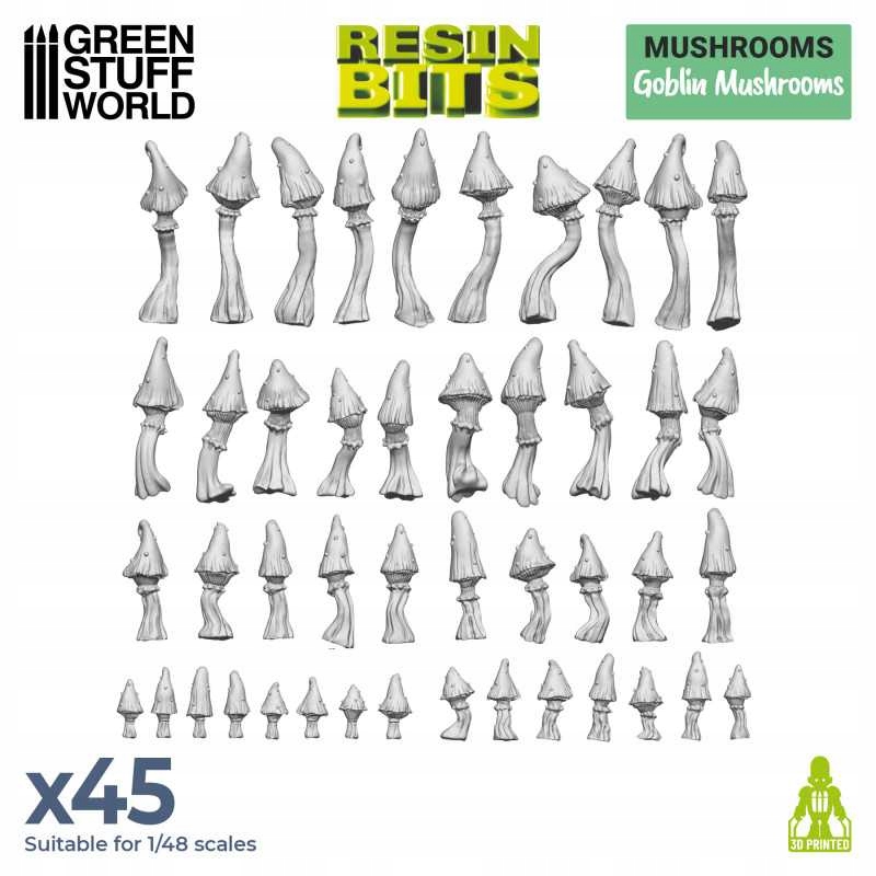 3D printed set Goblin Mushrooms New