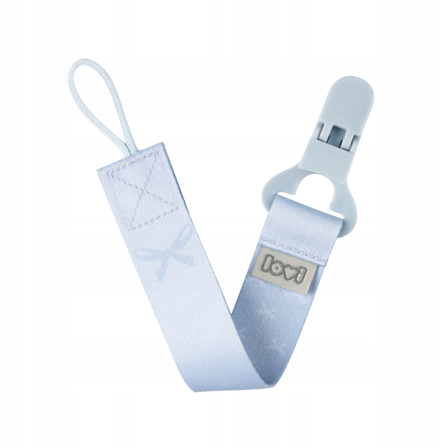 LOVI Tasiemka do smoczka kolekcja Baby Shower Boy