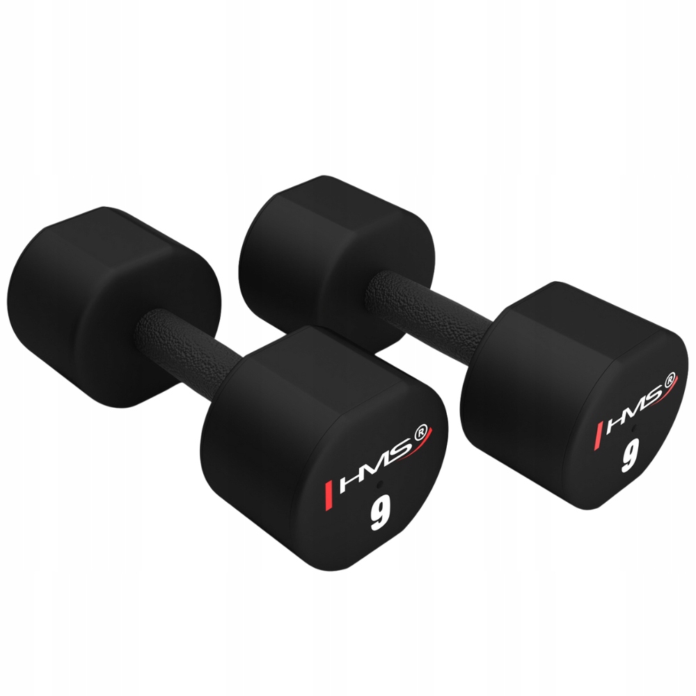Hms Činky Polyuretanové závaží pro trénink 2x9 kg