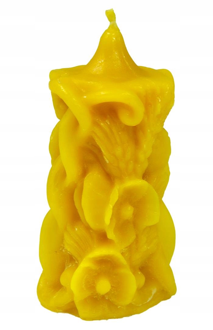 Forma silikonová Svíčka s makovými květy (9,5 cm)