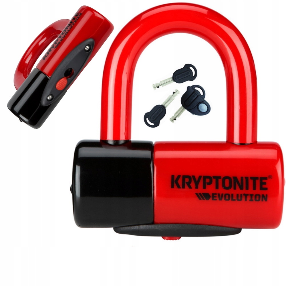 Kryptonite Evolution Red Blokada tarczy