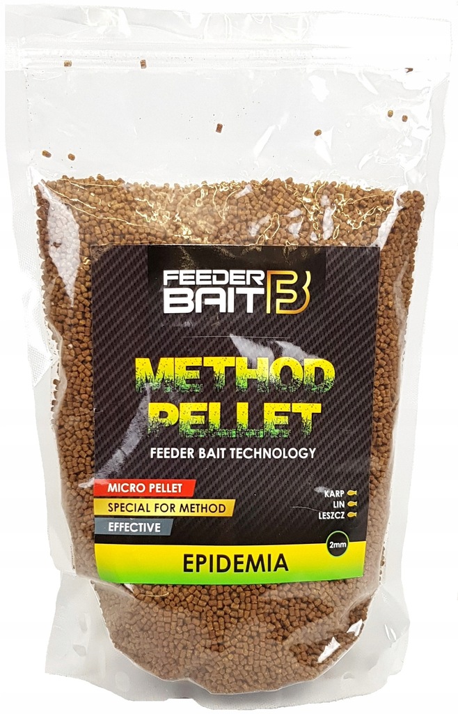 Pellet Feeder Bait Fb Method Epidemia 800g 2mm