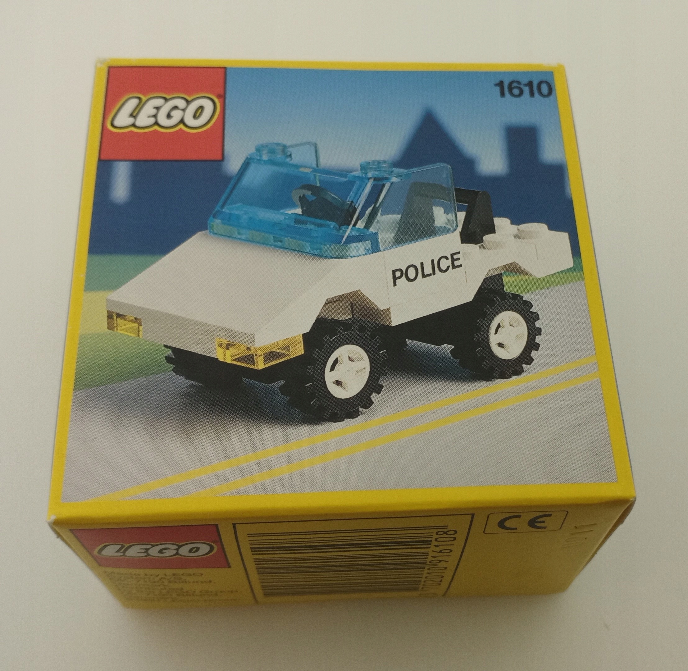 Lego 1610 Classic Town Police Car Misb