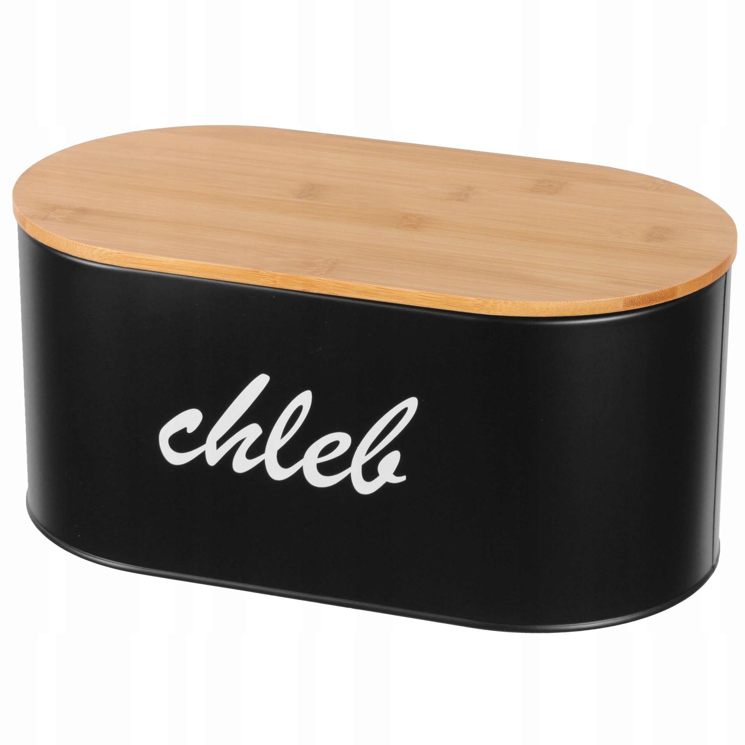 ZESTAW CHLEBAK METALOWY DREWNO POJEMNIK NA ŻYWNOŚĆ + DESKA MASELNICZKA NÓŻ Kod producenta 2762